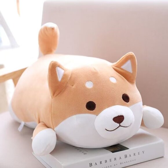NEW :Stuffed Animal Shiba Inu Plush Toy Anime Corgi Kawaii Plush Dog Soft Pillow - Picture 2 of 8